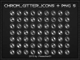 Chrom Gitter Icons