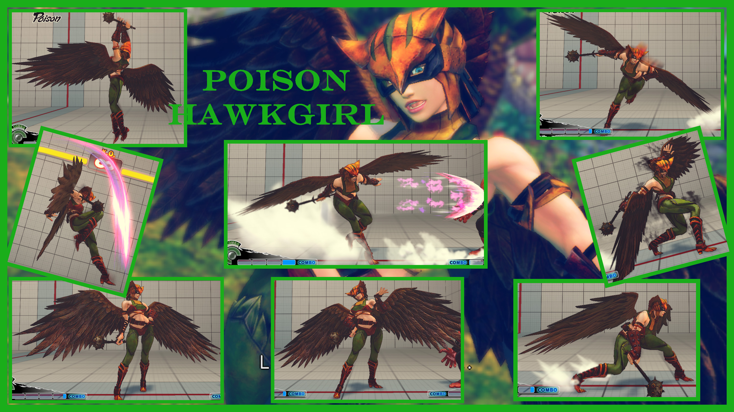 Poinson HawkGirl