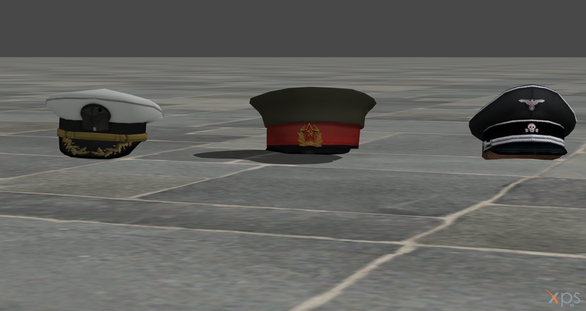 Military Hat For Xps by Elly-Klamsky on DeviantArt
