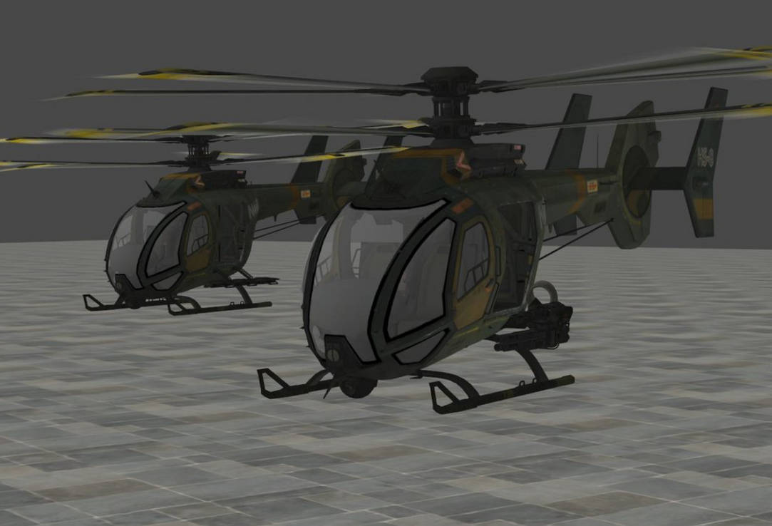 Advanced Warfare - Littlebird Update Xps SMD by Elly-Klamsky on DeviantArt