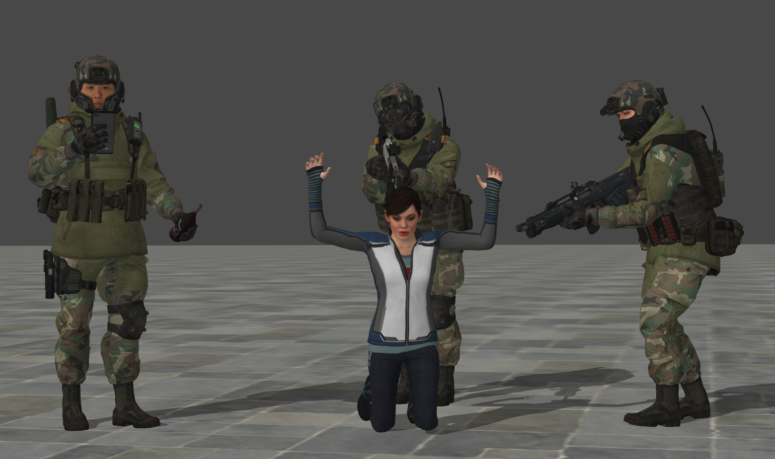 Advanced Warfare North Korea Soldier Xnalara SMD by EllyKlamsky on