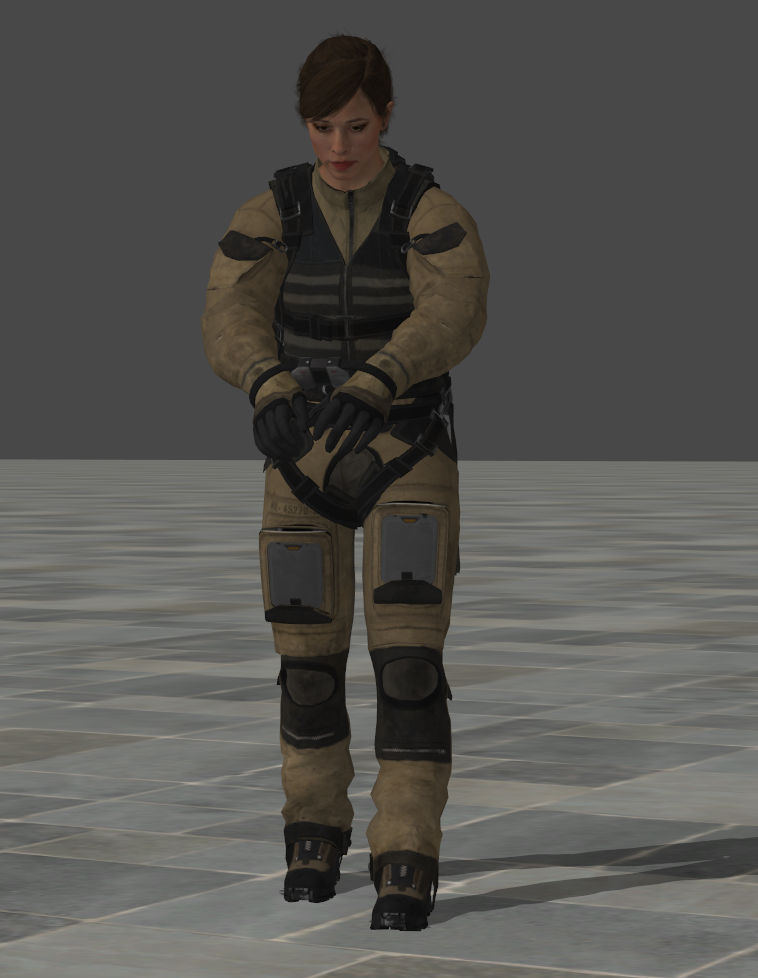 Advanced Warfare Ilona Captured Xnalara SMD by EllyKlamsky on DeviantArt