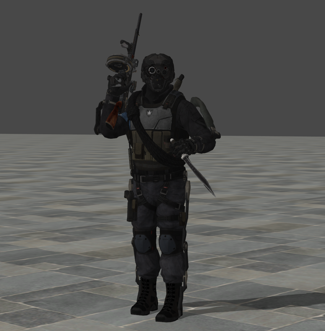 AW Gideon Sentinel Recon Xnalara SMD by EllyKlamsky on DeviantArt