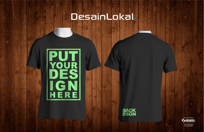 Download T Shirt Mockup By Zipzap By Desainlokal On Deviantart