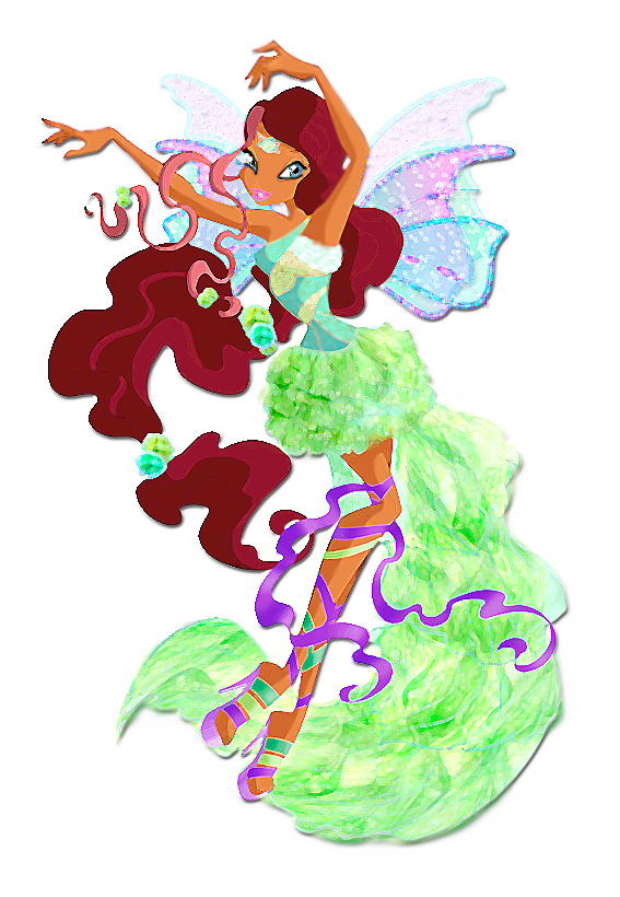 Aisha Harmonix 3d by DamnNintendoFan on DeviantArt