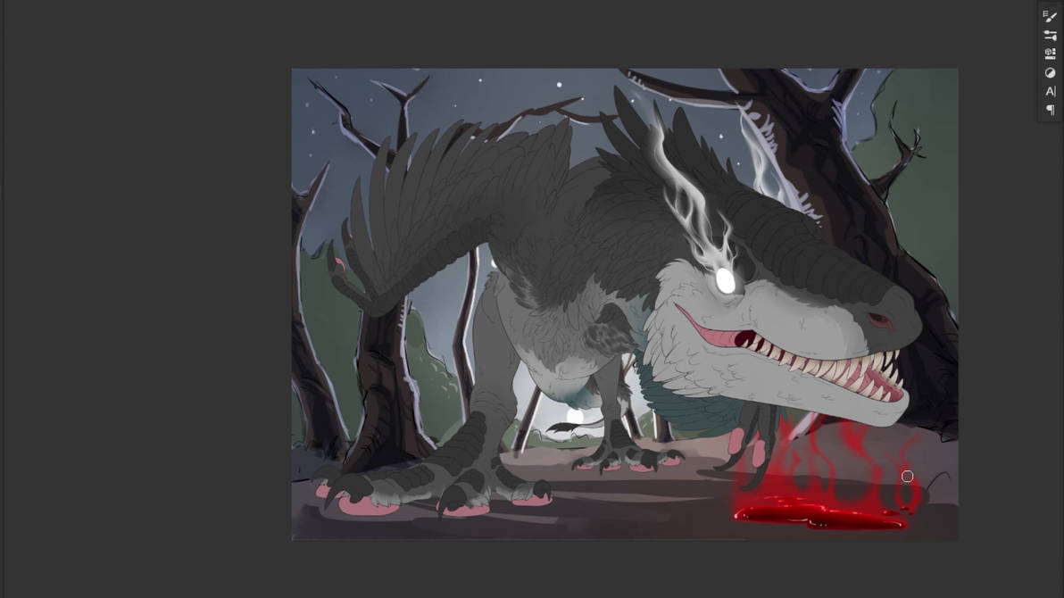 SPEEDPAINT - Smoke of the night by Therbis on DeviantArt