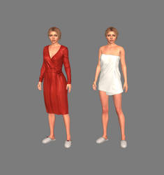 Until Dawn - Sam Bath Gown (DL)