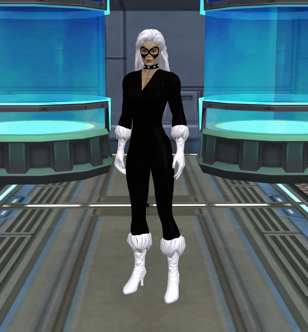 Kitana as Black Cat (DL)