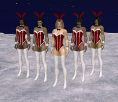 Mortal Kombat girls xmas bunny pack (DL)