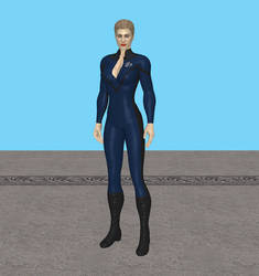 Sonya as Invisible Woman Movie Unzipped (DL)