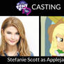 Stefanie Scott as Applejack - MLP:EG Live-Action