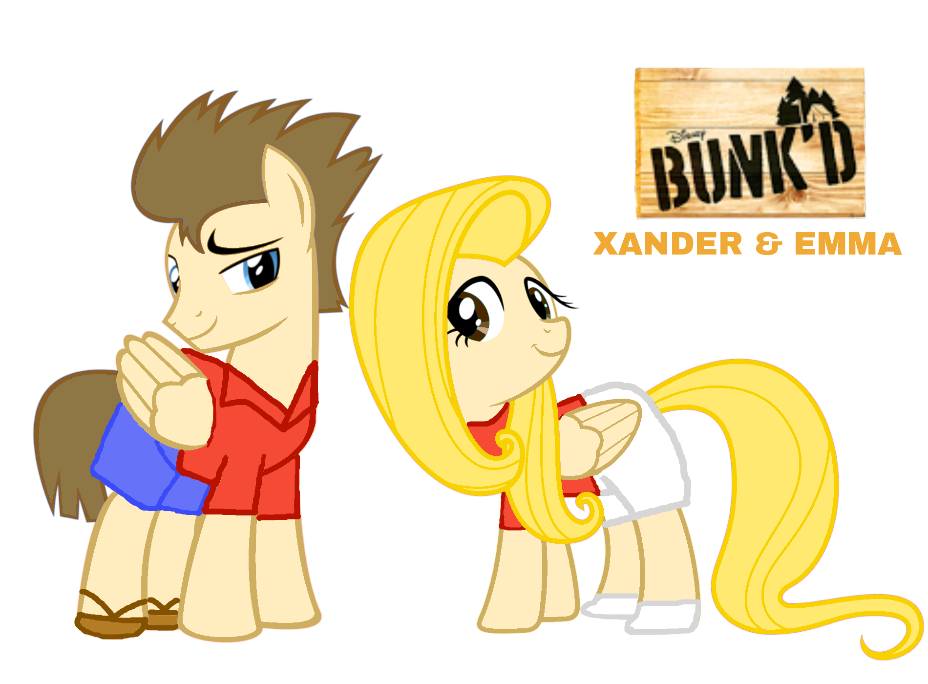 Bunk'd - Xander and Emma, MLP Style