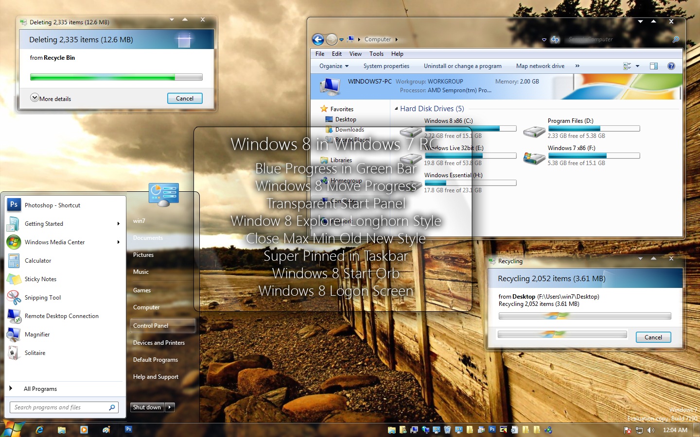 Windows 8 Transformation Pack