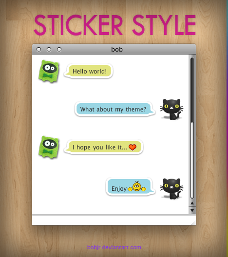 Sticker Style