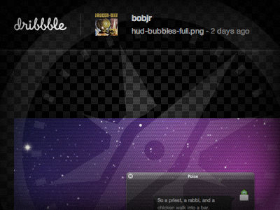 Dribbble viewer