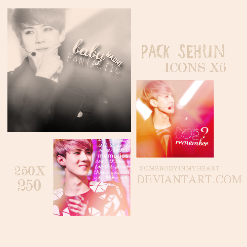 SeHun ICONS X8