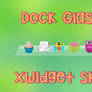 Dock Glass XWidget Skin