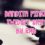 Bandit Pinky Xwidget Skin