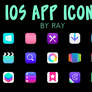 iOS App Icons by Ray