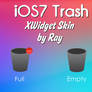 iOS7 App Trash XWidget Skin by Ray