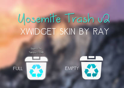 Yosemite Trash V2 XWidget Skin by Ray