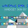 Windows Dock Style XWidget Skin by Ray