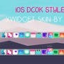 iOS Dock Style WXidget skin by Ray