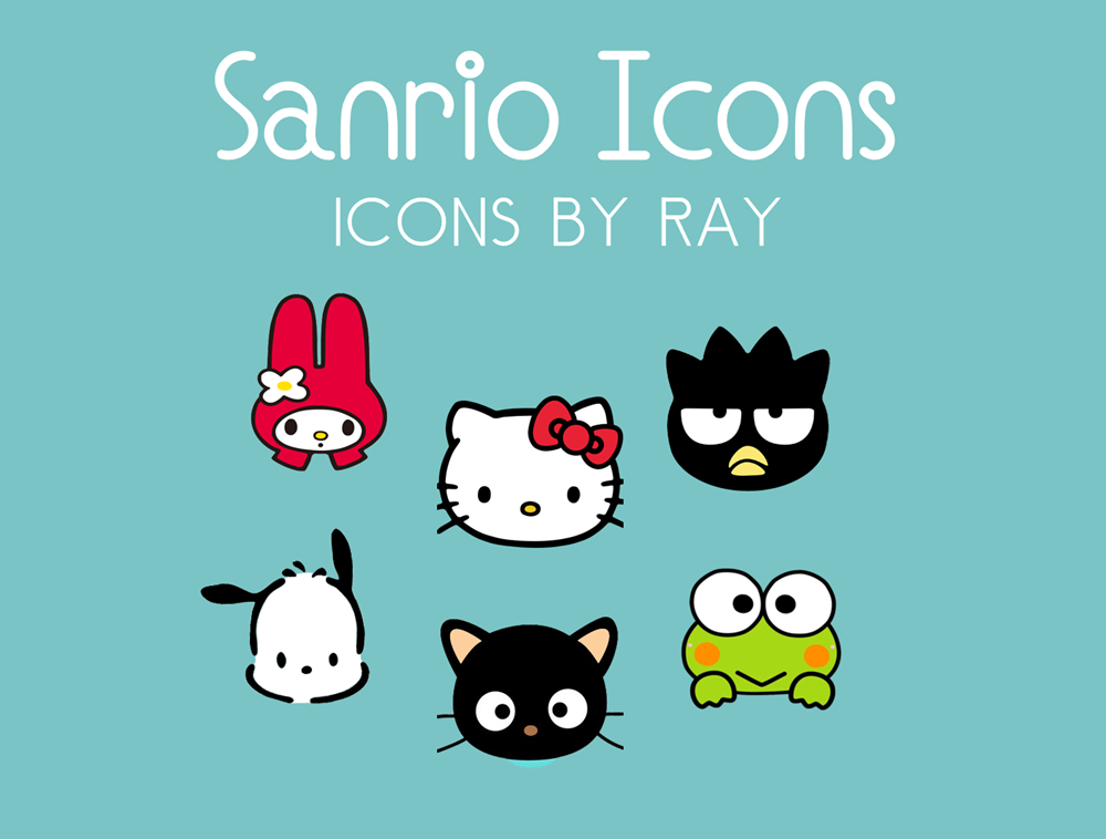 Sanrio Icons by Ray by Raiiy on DeviantArt