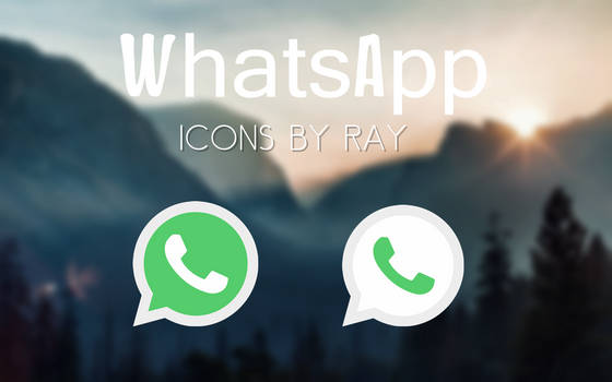 WhatsApp Icons by Ray