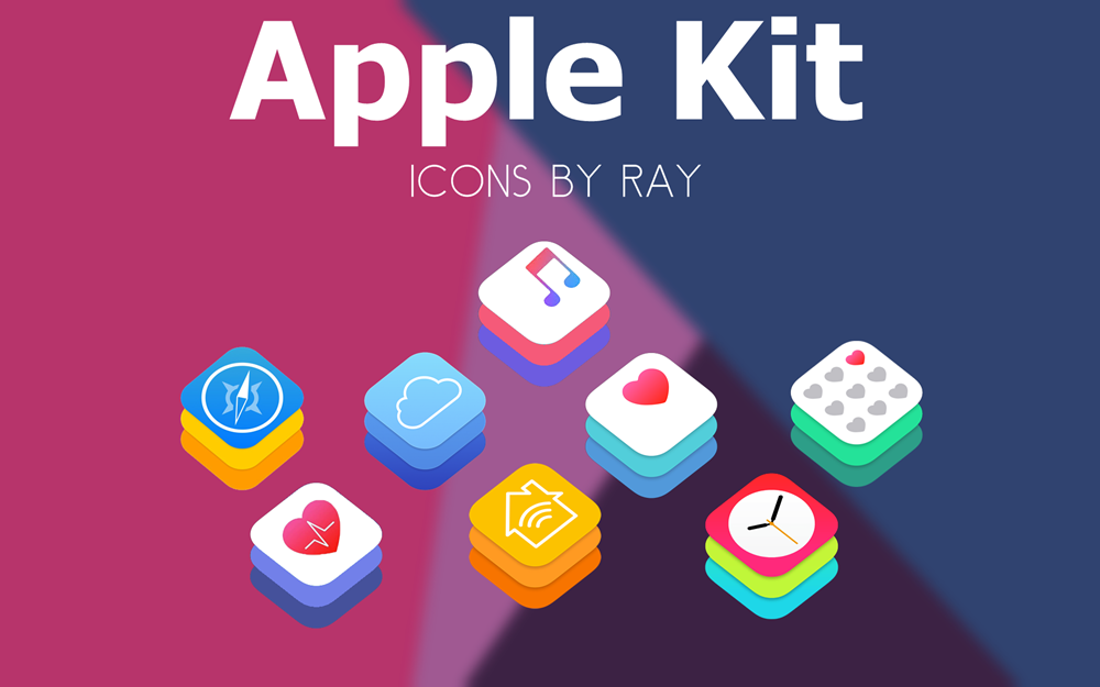 Apple Kit Default App Icons by Ray by Raiiy on DeviantArt