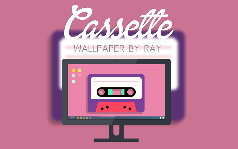 Cassette Wallpaper by Ray by Raiiy on DeviantArt