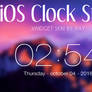 iOS Clock Style XWidget Skin by Ray