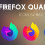Firefox Quantum Flat Icons