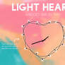 Light Heart Clock XWidget Skin by Ray