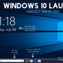 Windows 10 Launcher XWidget Skin By Ray