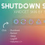 Shutdown Simple XWidget Skin by Ray