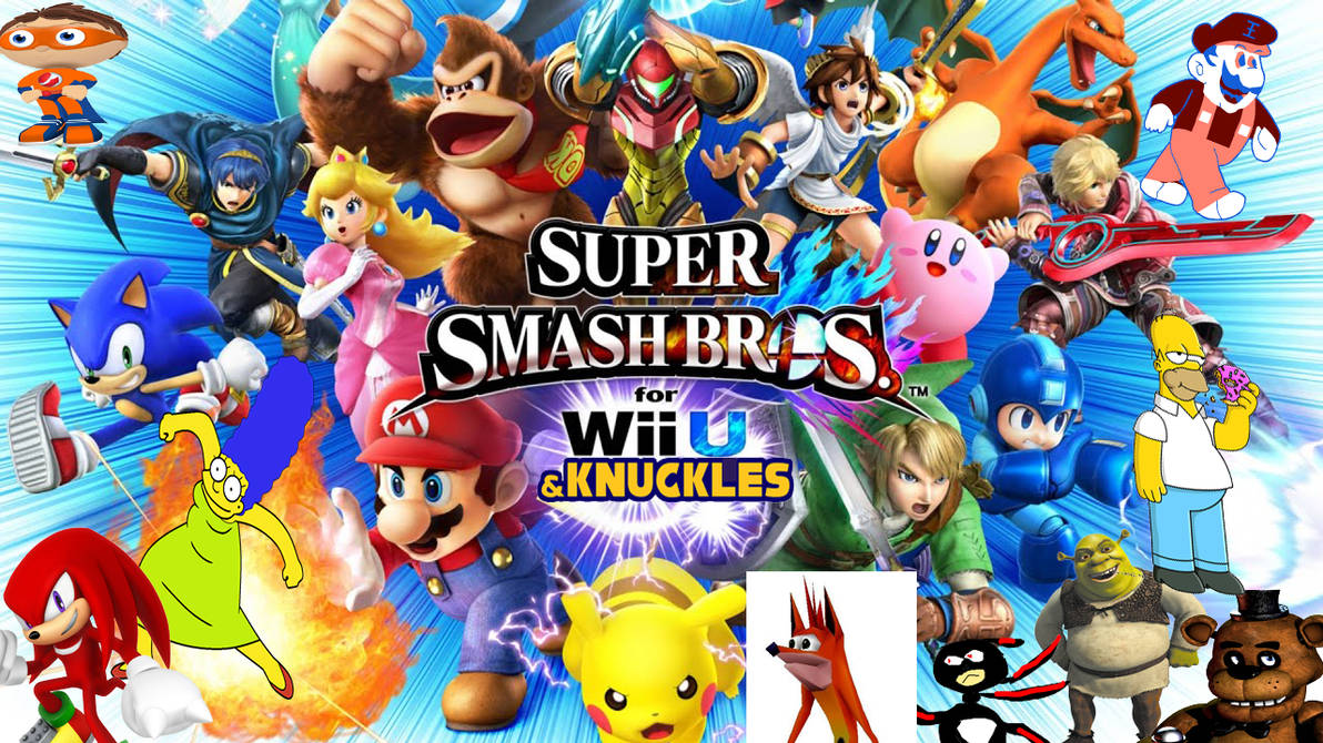 Ssb4 And Knuckles With Meme By Deeznuts642 On Deviantart