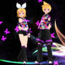 MMD Len Rin Tell Your World DL