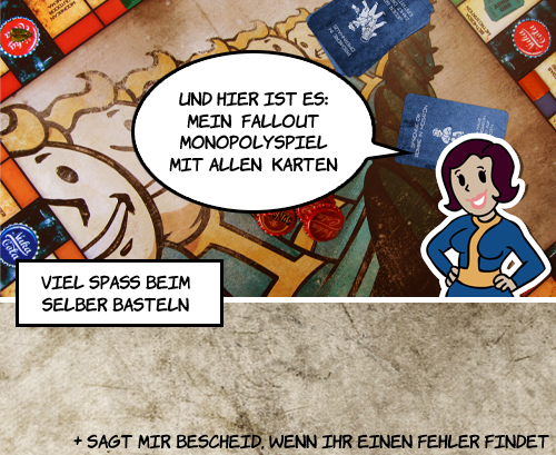 Komplett Fallout Monopoly -de- by PinkAxolotl