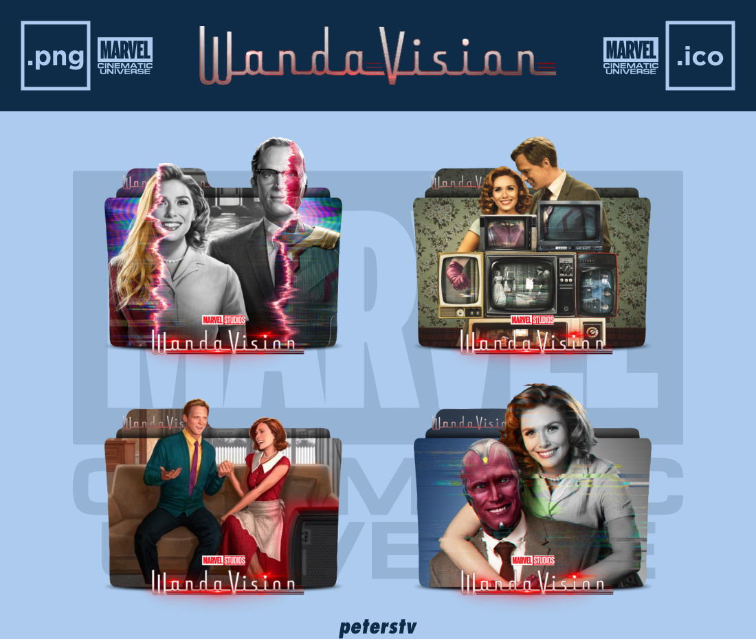 WandaVision 2021 Folder Icon Pack by peterstv on DeviantArt