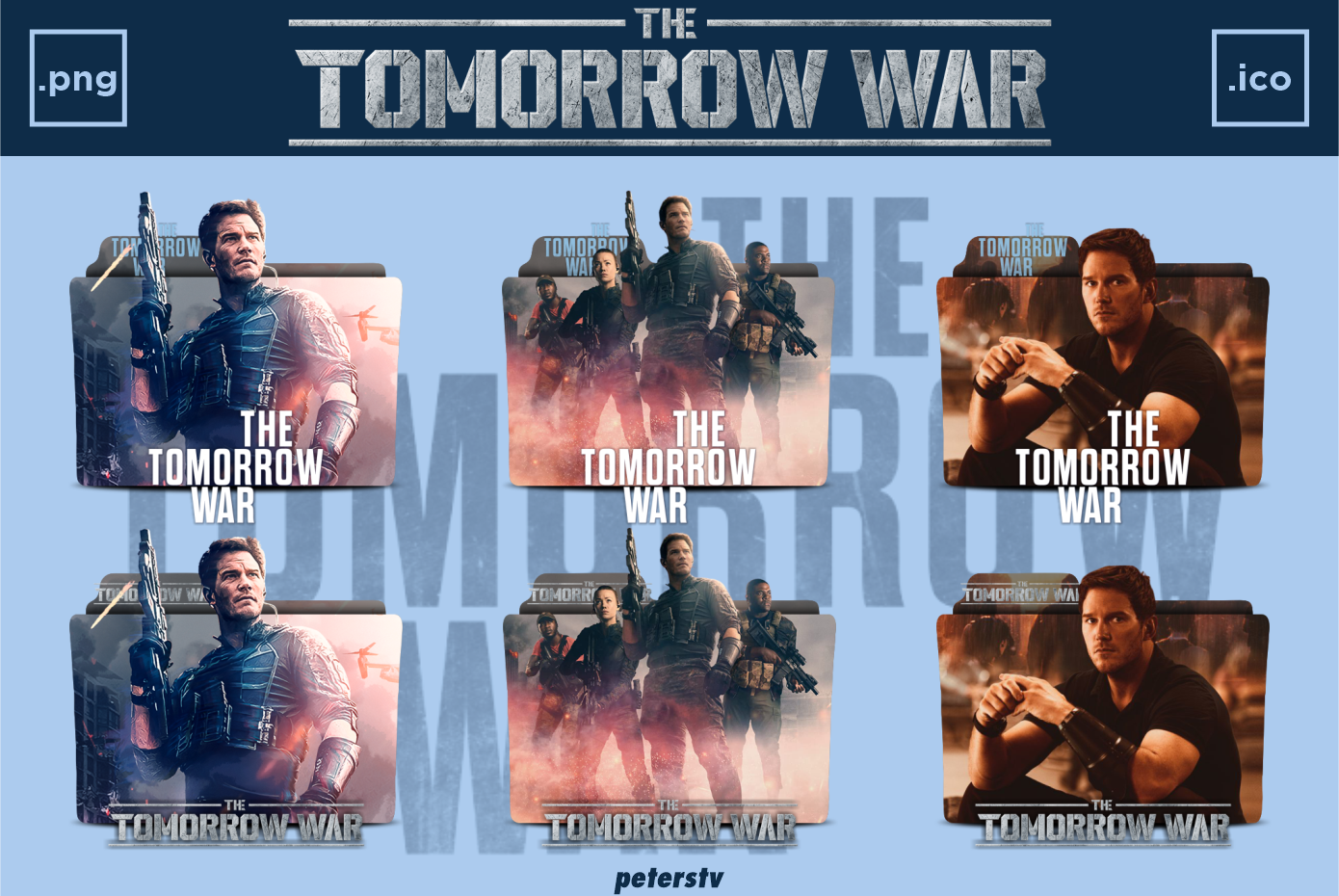 The Tomorrow War 2021 Folder Icon Pack by peterstv on DeviantArt