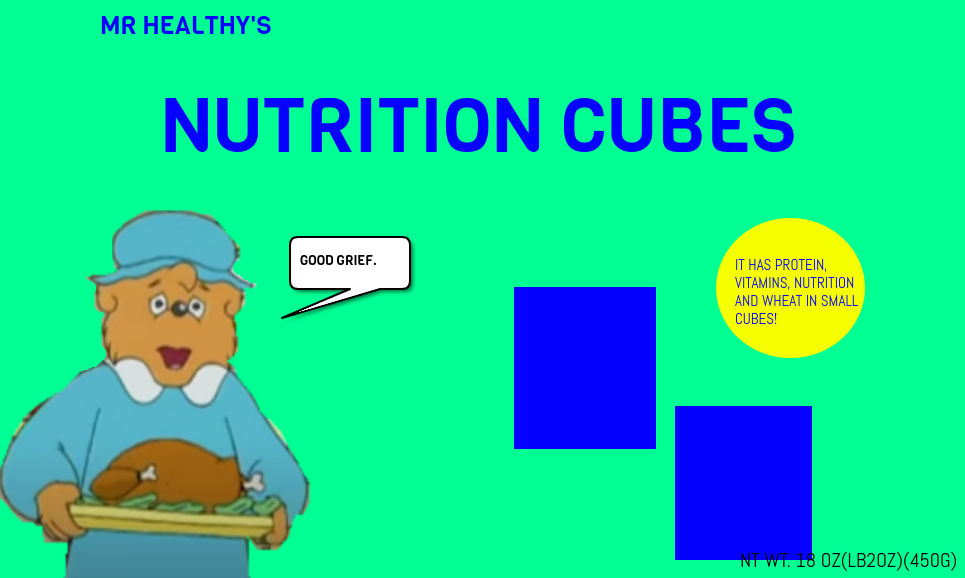 mr healthy's nutrition cubes by TyMore2000 on DeviantArt