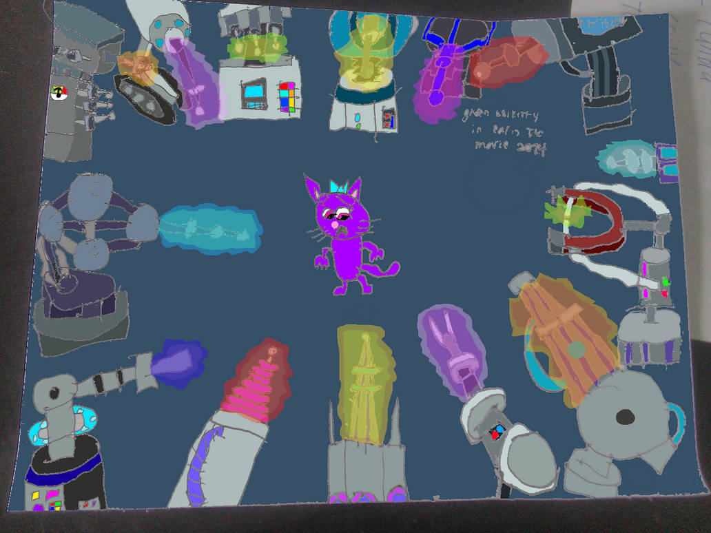 all machines at once by TyMore2000 on DeviantArt