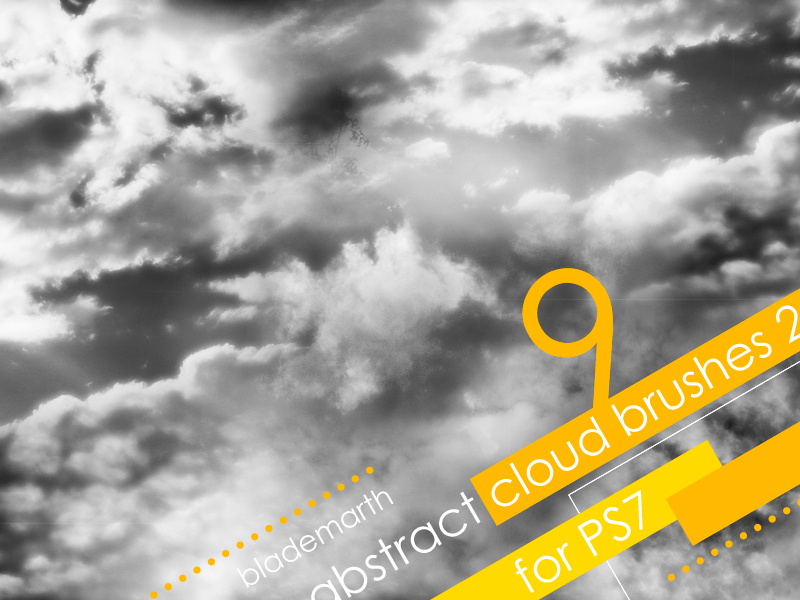Abstract Cloud Brushes 2