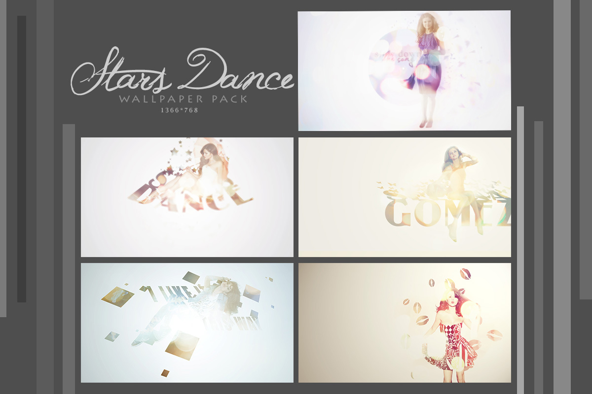 [PSD] Stars Dance Wallpaper Pack