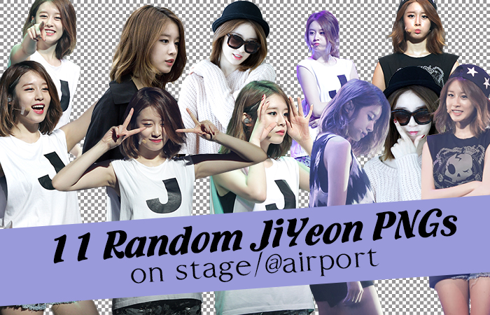 [PNG] 11 Random JiYeon PNGs