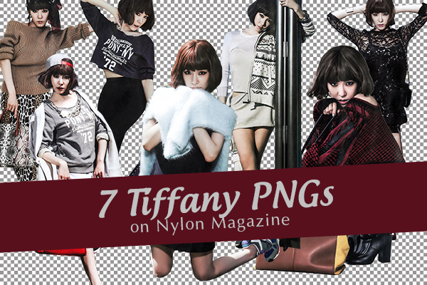 [PNG] 7 Tiffany PNGs on Nylon