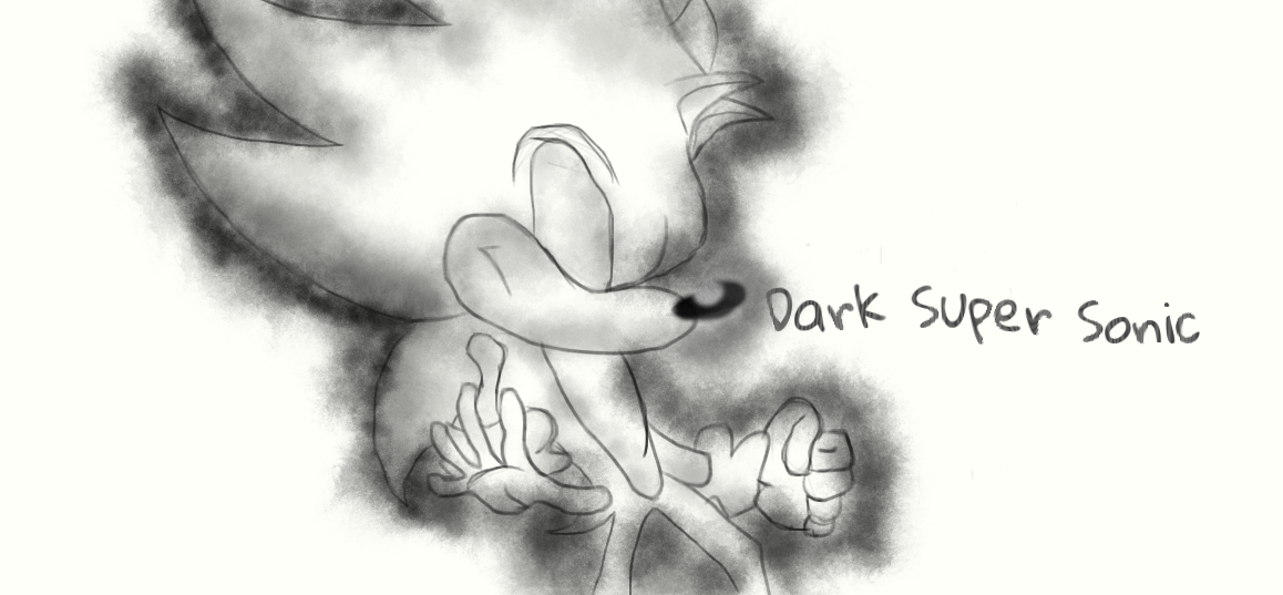 Color Dark Super Sonic Sketches by MeetJohnDoe on DeviantArt
