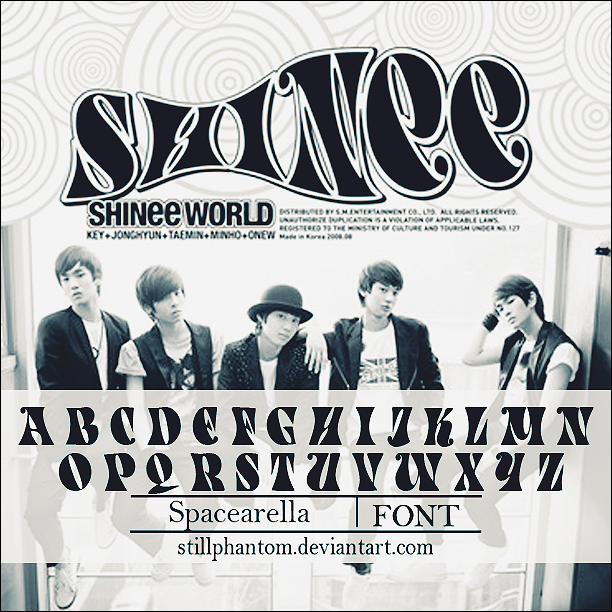 Shine shinee world   Font