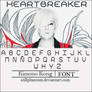 Gdragon heartbreaker  font